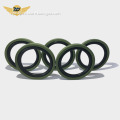 Hydraulic piston rod oil resistant step seals ring